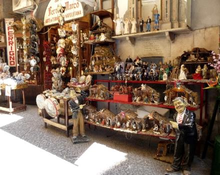 San Gregorio Armeno, the cradle of the Neapolitan Nativity scenes.