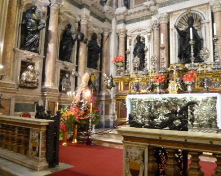 The Cappella del Tesoro di San Gennaro to be admired in all its beauty